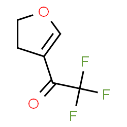 ChemSpider 2D Image | 1-(4,5-Dihydro-3-furanyl)-2,2,2-trifluoroethanone | C6H5F3O2