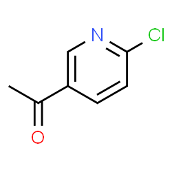 ChemSpider 2D Image | 3-acetyl-6-chloropyridine | C7H6ClNO