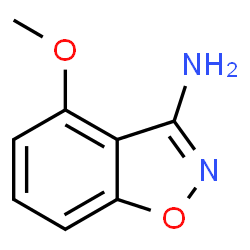 ChemSpider 2D Image | 4-Methoxy-1,2-benzoxazol-3-amine | C8H8N2O2
