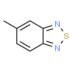 ChemSpider 2D Image | 5-Methyl-2,1,3-benzothiadiazole | C7H6N2S