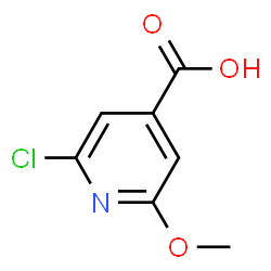 ChemSpider 2D Image | 2-Chloro-6-methoxyisonicotinic acid | C7H6ClNO3