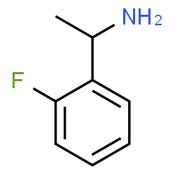 ChemSpider 2D Image | 1-(2-Fluorophenyl)ethanamine | C8H10FN