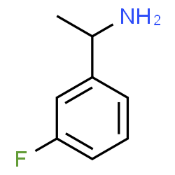 ChemSpider 2D Image | 1-(3-Fluorophenyl)ethanamine | C8H10FN