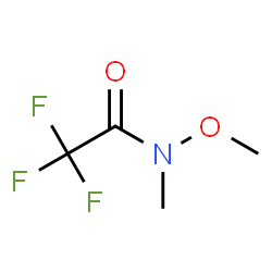 ChemSpider 2D Image | N-Methoxy-N-methyltrifluoroacetamide | C4H6F3NO2