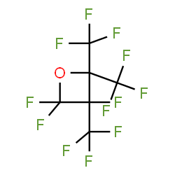 ChemSpider 2D Image | 2,2,3-Trifluoro-3,4,4-tris(trifluoromethyl)oxetane | C6F12O