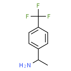 ChemSpider 2D Image | 1-(4-trifluoromethylphenyl)ethylamine | C9H10F3N