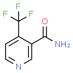 ChemSpider 2D Image | 4-(Trifluoromethyl)nicotinamide | C7H5F3N2O