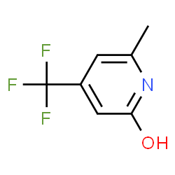 ChemSpider 2D Image | 6-Methyl-4-trifluoromethyl-2-pyridone | C7H6F3NO