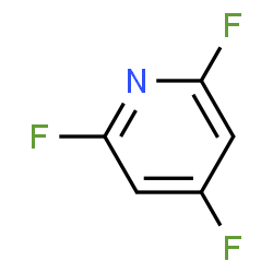 ChemSpider 2D Image | 2,4,6-Trifluoropyridine | C5H2F3N