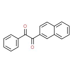 ChemSpider 2D Image | 1-(2-Naphthyl)-2-phenyl-1,2-ethanedione | C18H12O2