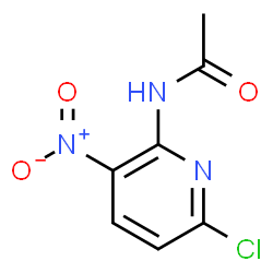 ChemSpider 2D Image | N-(6-Chloro-3-nitro-2-pyridinyl)acetamide | C7H6ClN3O3