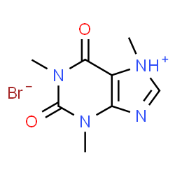 ChemSpider 2D Image | caffeine hydrobromide | C8H11BrN4O2