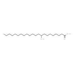 ChemSpider 2D Image | 9-Hydroxydocosanoic acid | C22H44O3