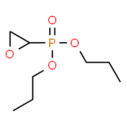 ChemSpider 2D Image | Dipropyl 2-oxiranylphosphonate | C8H17O4P