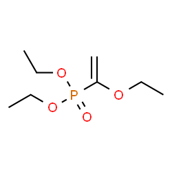 ChemSpider 2D Image | Diethyl (1-ethoxyvinyl)phosphonate | C8H17O4P