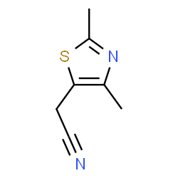 ChemSpider 2D Image | 2-(2,4-dimethylthiazol-5-yl)acetonitrile | C7H8N2S