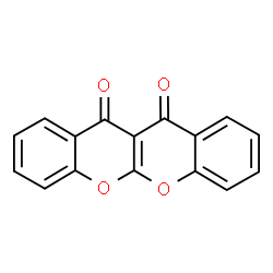 ChemSpider 2D Image | 11H,12H-Chromeno[2,3-b]chromene-11,12-dione | C16H8O4