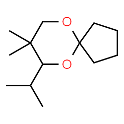 ChemSpider 2D Image | 7-Isopropyl-8,8-dimethyl-6,10-dioxaspiro[4.5]decane | C13H24O2