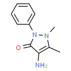ChemSpider 2D Image | Ampyrone | C11H13N3O