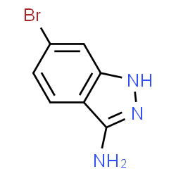 ChemSpider 2D Image | 6-Bromo-1H-indazol-3-amine | C7H6BrN3