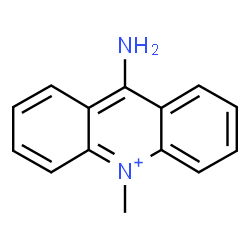 ChemSpider 2D Image | 9-Amino-10-methylacridinium | C14H13N2