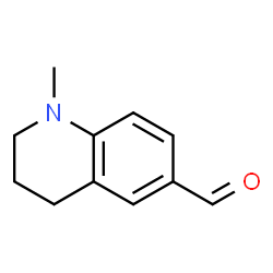ChemSpider 2D Image | 1-methyl-3,4-dihydro-2H-quinoline-6-carbaldehyde | C11H13NO