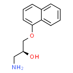 ChemSpider 2D Image | (-)-norpropranolol | C13H15NO2