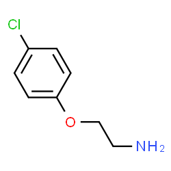 ChemSpider 2D Image | 2-(4-Chlorophenoxy)ethanamine | C8H10ClNO
