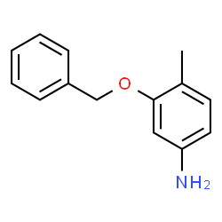 ChemSpider 2D Image | 3-(Benzyloxy)-4-methylaniline | C14H15NO