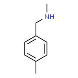 ChemSpider 2D Image | N,4-Dimethylbenzylamine | C9H13N