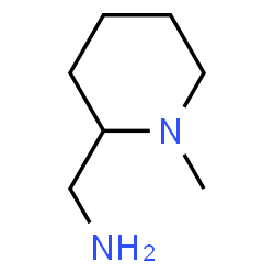 ChemSpider 2D Image | (1-Methyl-2-piperidnyl)methanamine | C7H16N2