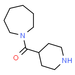 ChemSpider 2D Image | 1-(piperidine-4-carbonyl)azepane | C12H22N2O