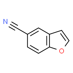 ChemSpider 2D Image | 1-Benzofuran-5-carbonitrile | C9H5NO