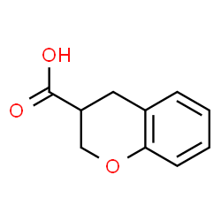 ChemSpider 2D Image | 3-Chromanecarboxylic acid | C10H10O3
