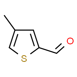 ChemSpider 2D Image | 4-Methyl-2-thiophenecarbaldehyde | C6H6OS