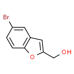 ChemSpider 2D Image | (5-Bromobenzofuran-2-yl)methanol | C9H7BrO2