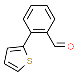 ChemSpider 2D Image | 2-thien-2-ylbenzaldehyde | C11H8OS