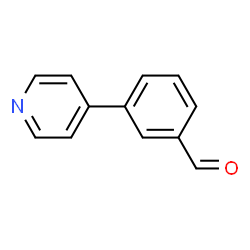 ChemSpider 2D Image | 3-pyrid-4-ylBenzaldehyde | C12H9NO