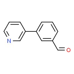 ChemSpider 2D Image | 3-PYRID-3-YLBENZALDEHYDE | C12H9NO