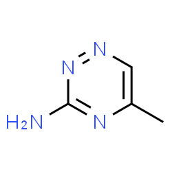 ChemSpider 2D Image | 5-Methyl-1,2,4-triazin-3-amine | C4H6N4
