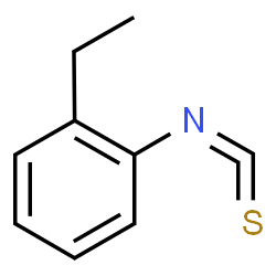 ChemSpider 2D Image | 2-Ethylphenyl Isothiocyanate | C9H9NS