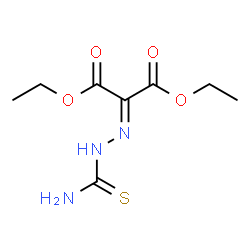 ChemSpider 2D Image | Diethyl (carbamothioylhydrazono)malonate | C8H13N3O4S