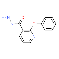ChemSpider 2D Image | 2-Phenoxynicotinohydrazide | C12H11N3O2