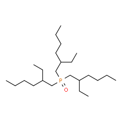 ChemSpider 2D Image | Tris(2-ethylhexyl)phosphine oxide | C24H51OP