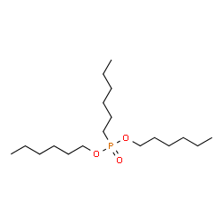 ChemSpider 2D Image | Dihexyl hexylphosphonate | C18H39O3P