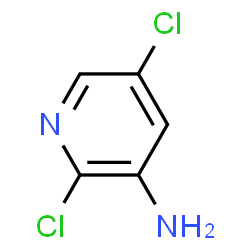 ChemSpider 2D Image | 2,5-Dichloro-3-pyridinamine | C5H4Cl2N2
