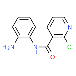 ChemSpider 2D Image | N-(2-Aminophenyl)-2-chloronicotinamide | C12H10ClN3O