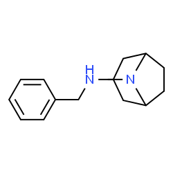 ChemSpider 2D Image | N-Benzyl-8-methyl-8-azabicyclo[3.2.1]octan-3-amine | C15H22N2