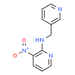 ChemSpider 2D Image | N2-(3-pyridylmethyl)-3-nitropyridin-2-amine | C11H10N4O2