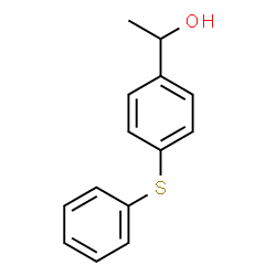 ChemSpider 2D Image | 1-[4-(Phenylsulfanyl)phenyl]ethanol | C14H14OS